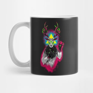 Love/Hate/Neon Mug